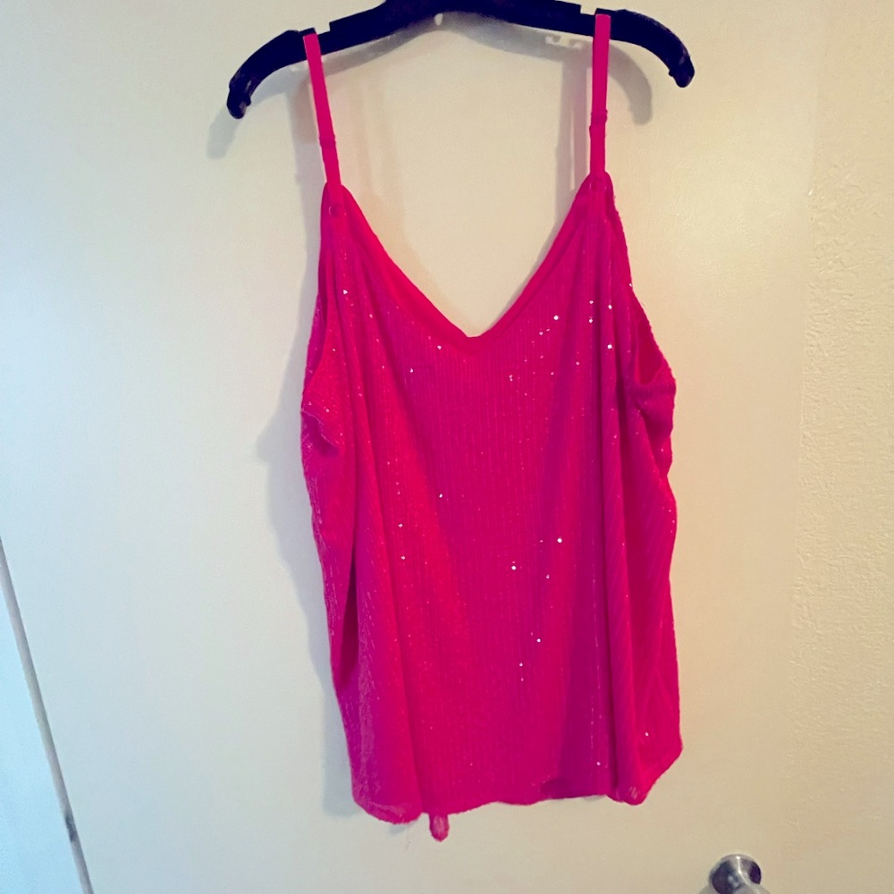 Sequined Pink Torrid Cami